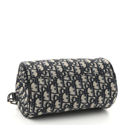 Christian Dior Oblique Roller Messenger Bag Blue 4 of 8