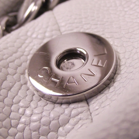 Caviar Coco Cabas White