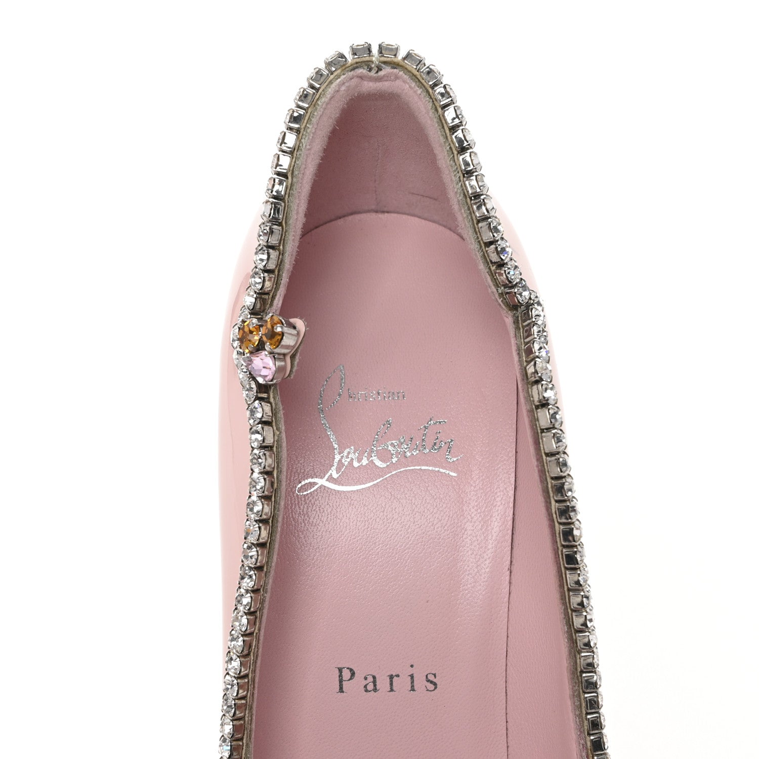 Christian Louboutin Patent Chick Queen 100 Pumps 37 Rosy 8 of 8