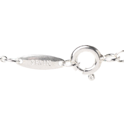 Tiffany Sterling Silver Diamond .03ct Elsa Peretti Diamonds by the Yard Pendant Necklace 5 of 8
