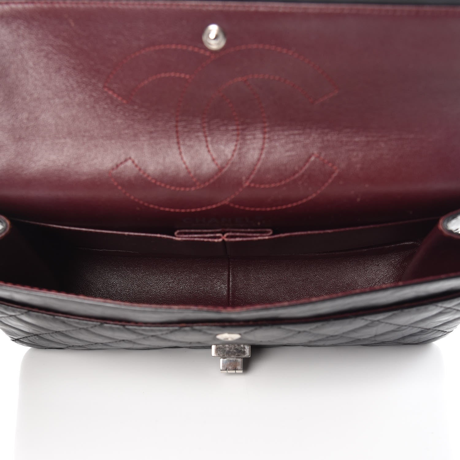 Chanel Aged Calfskin Quilted 2.55 Reissue 226 Flap Black 5 of 13