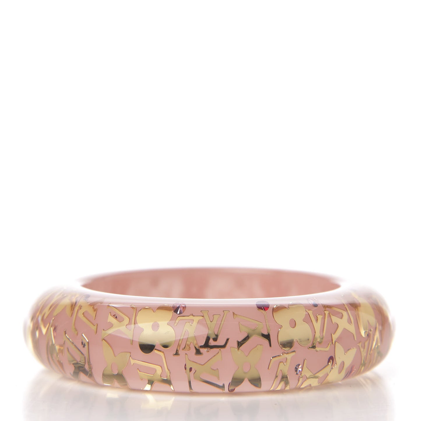 Resin Swarovski Medium Inclusion Bracelet GM Rose