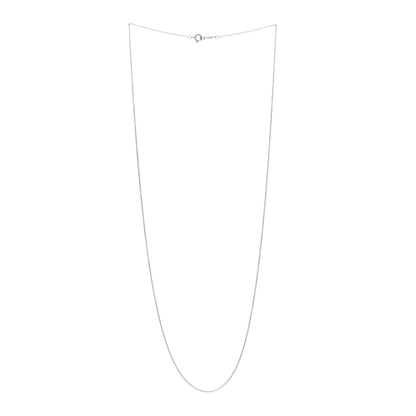 Tiffany 18K White Gold Chain Necklace 24" 3 of 5