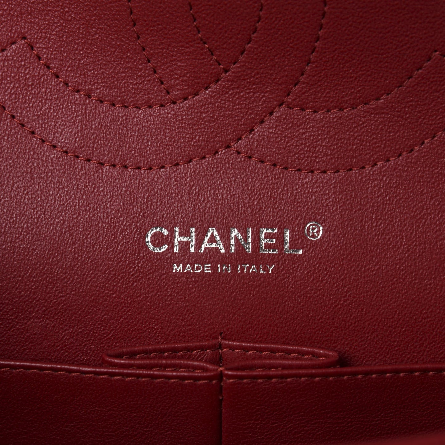 Caviar Quilted Jumbo Double Flap Red