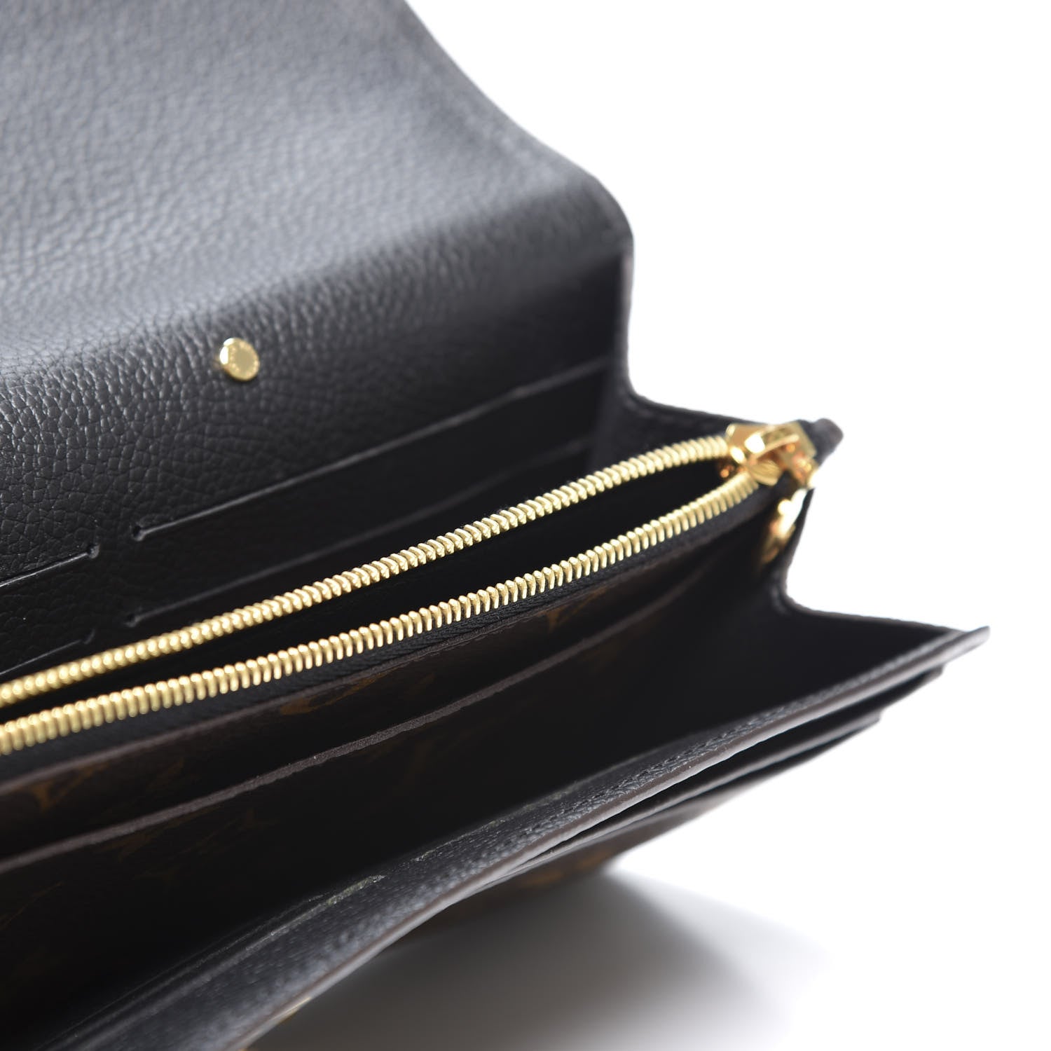 Louis Vuitton Monogram Pallas Wallet Black 4 of 9