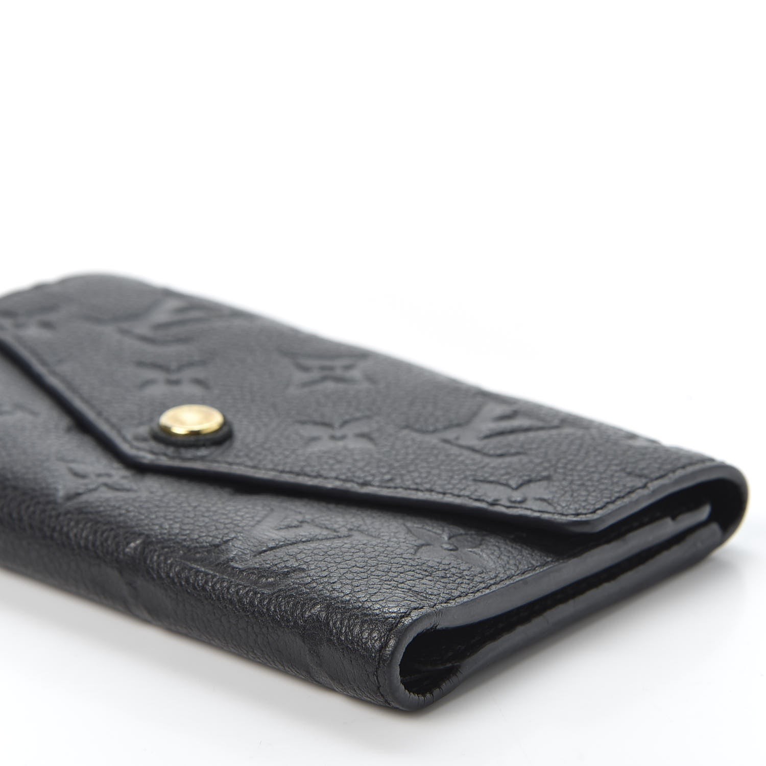 Louis Vuitton Empreinte Compact Curieuse Wallet Black 6 of 9