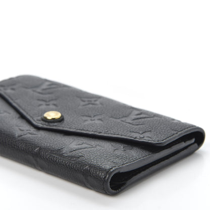 Louis Vuitton Empreinte Compact Curieuse Wallet Black 6 of 9