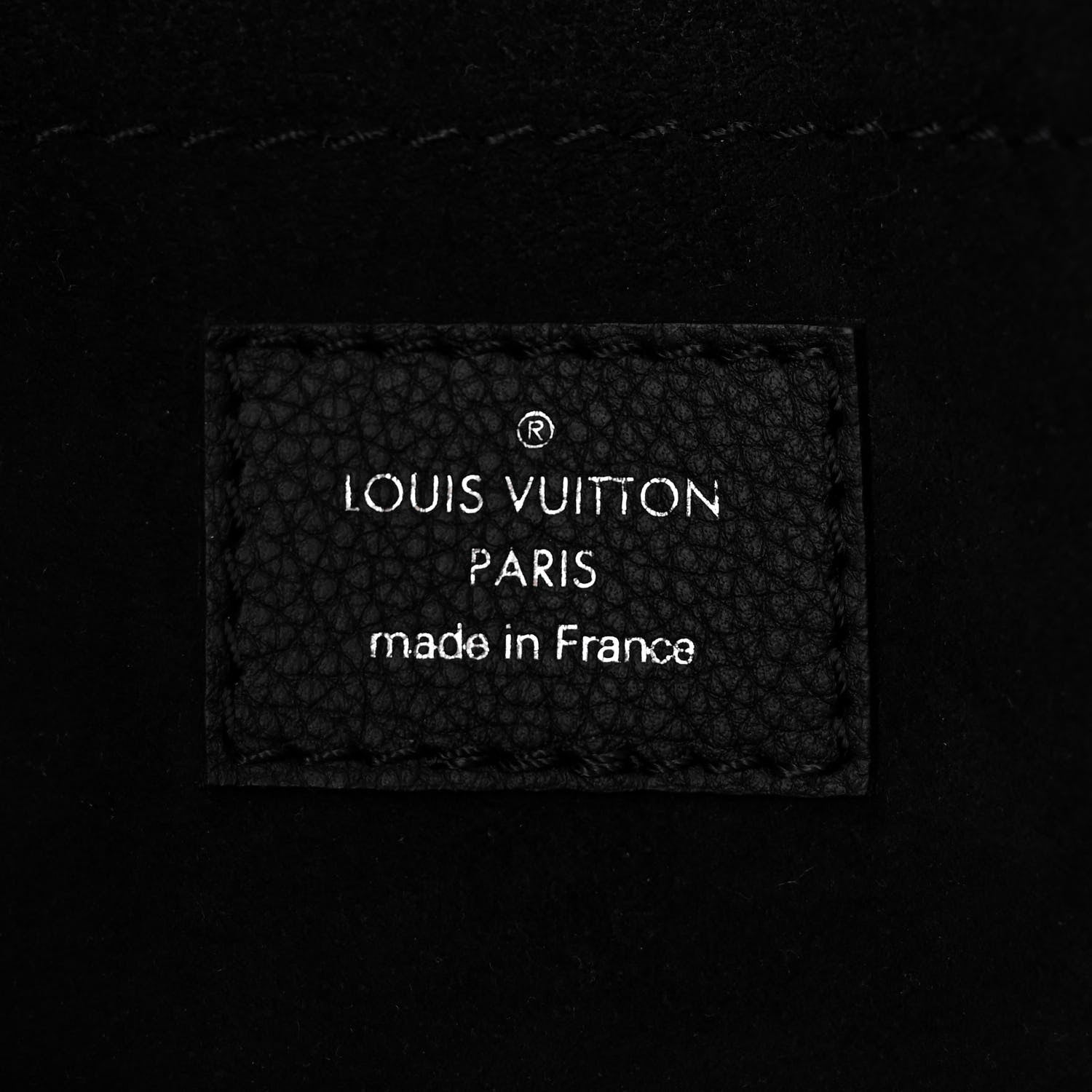 Louis Vuitton Soft Calfskin My Lockme Chain Bag BB Black 6 of 9