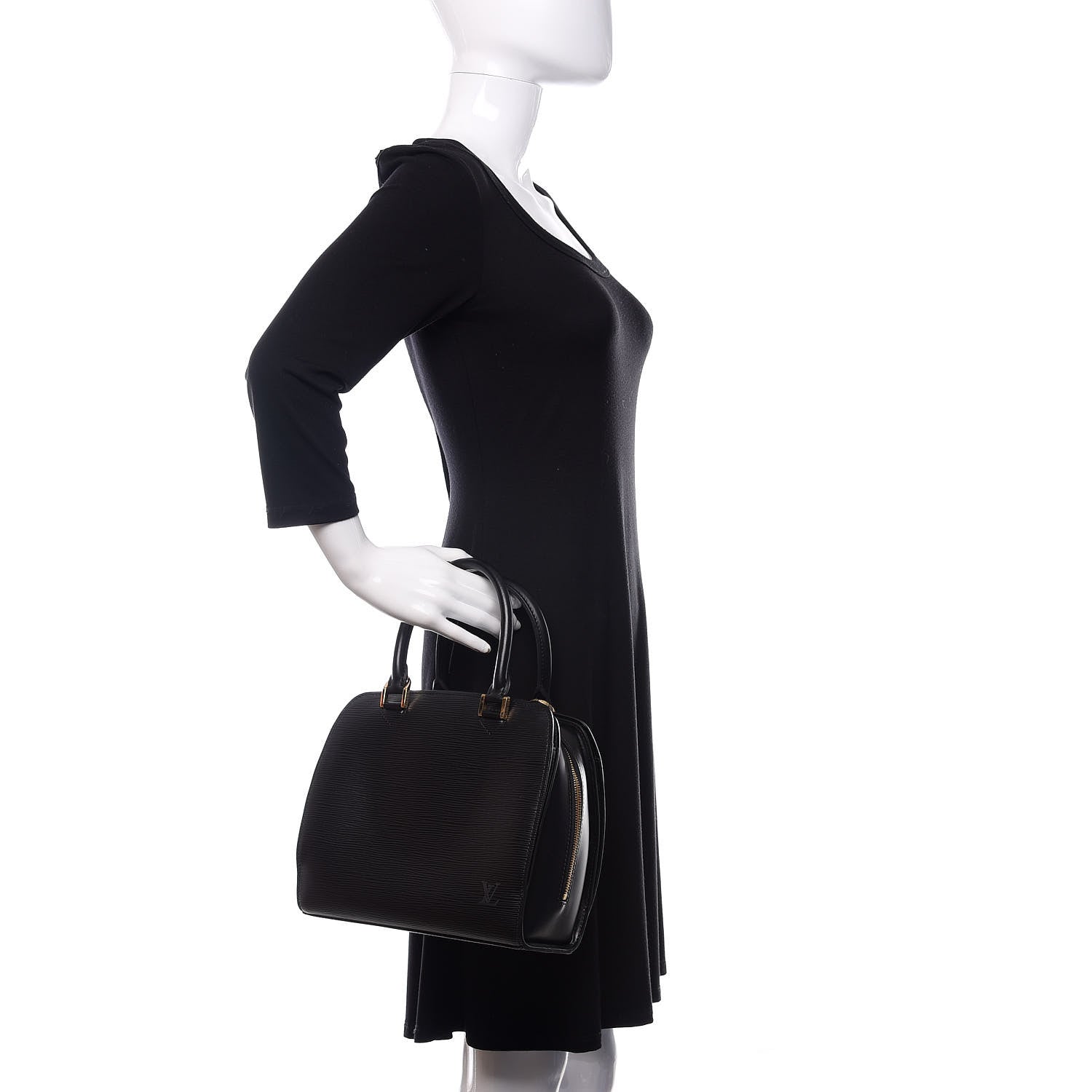 Louis Vuitton Epi Pont-Neuf Black 2 of 12