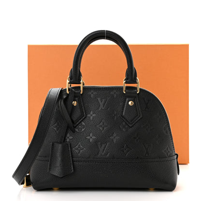 Louis Vuitton Empreinte Neo Alma BB Black 10 of 10