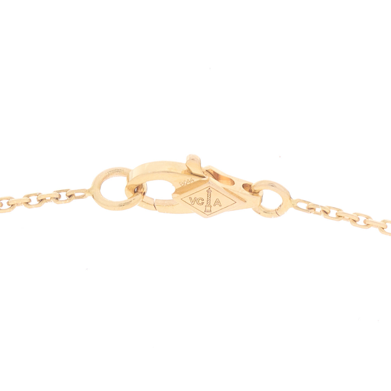 18K Rose Gold Sweet Alhambra Pendant Necklace