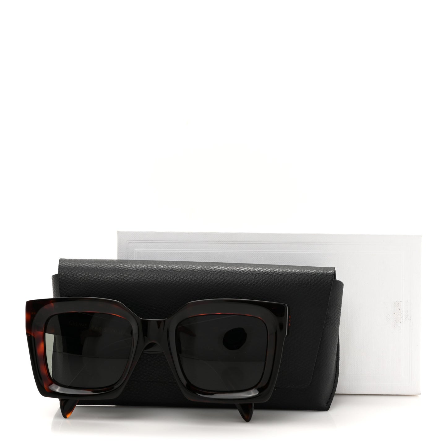 Acetate Square Sunglasses CL401301 Tortoise