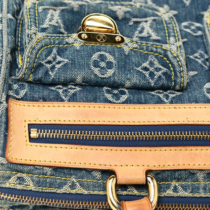 Louis Vuitton Monogram Denim Neo Speedy Blue 20 of 22