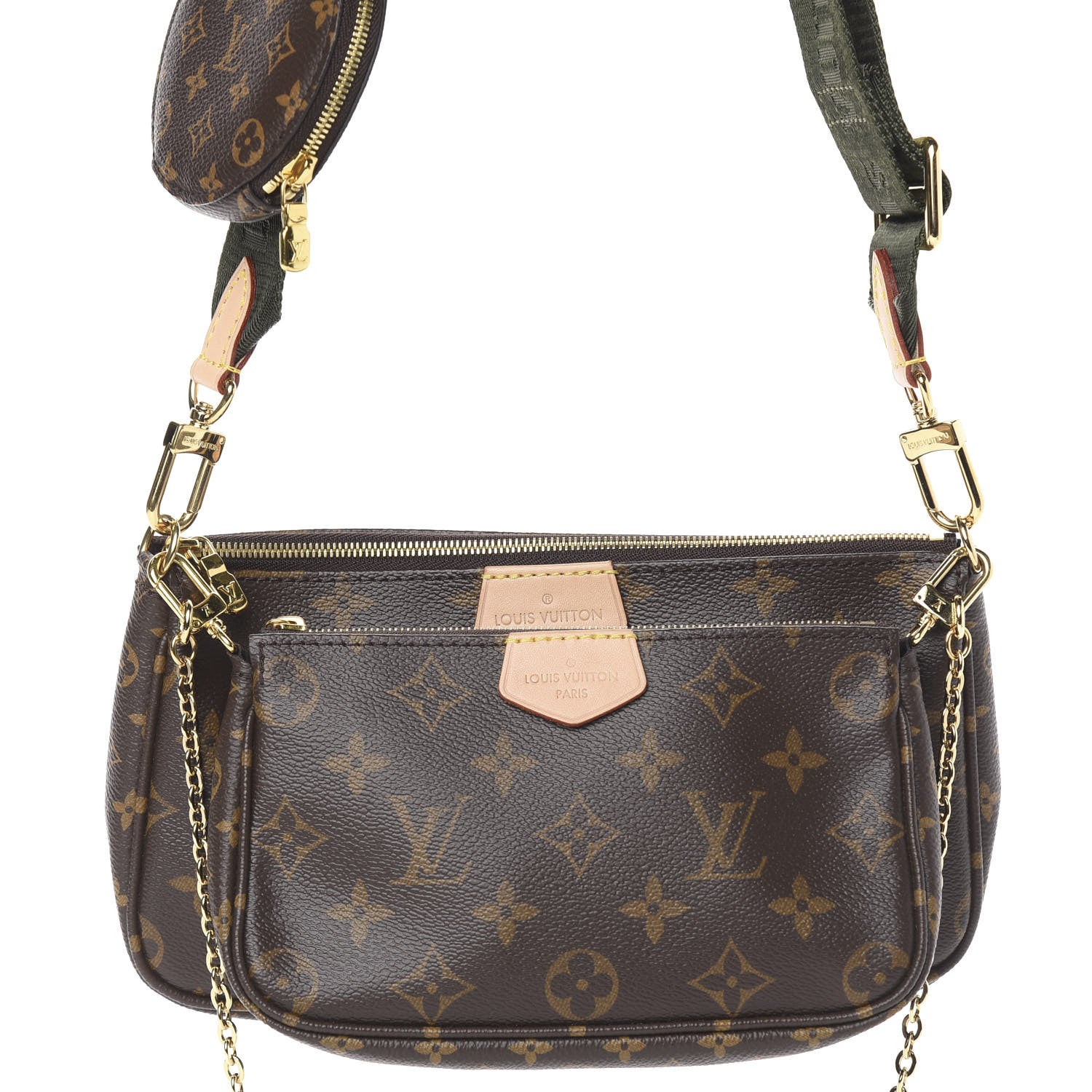 Louis Vuitton Monogram Multi Pochette Accessories Kaki 12 of 12