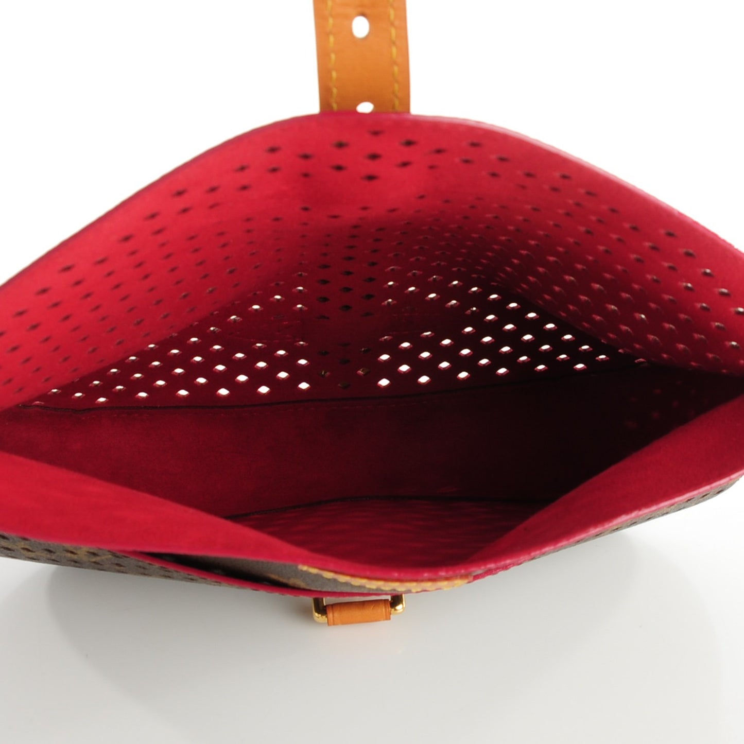 Monogram SC Flore Clutch Saumur Corail