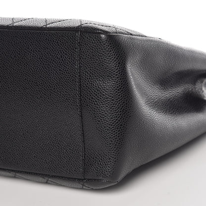 Chanel Caviar Quilted Grand Shopping Tote GST Black 9 of 9