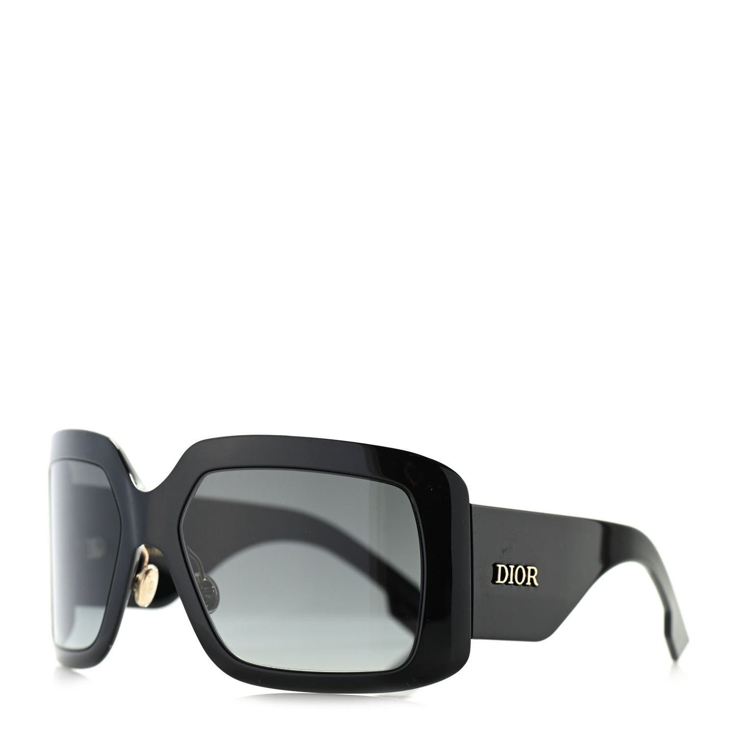 Acetate DiorSo Light 2 Shield Sunglasses Black