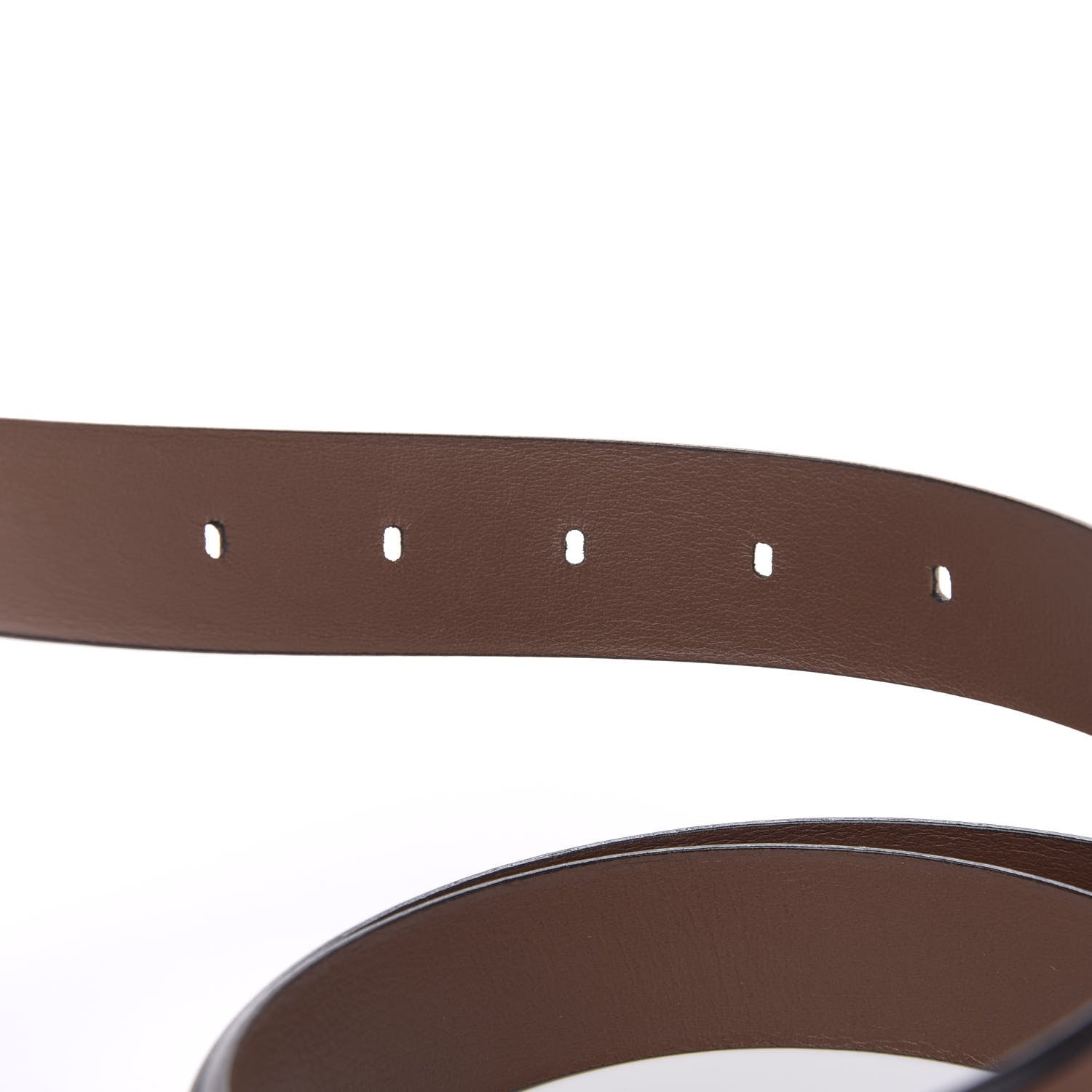 Louis Vuitton Calfskin Belt 100 40 Brown 3 of 6