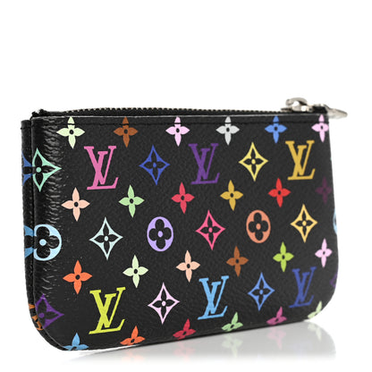 Louis Vuitton LV X TM Monogram Multicolor Key Pouch Black 3 of 7