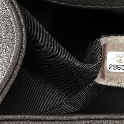 Chanel Caviar Quilted Medium Boy Flap Grey 7 of 11