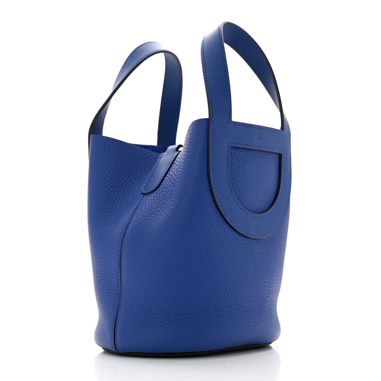 Taurillon Clemence Swift In-The-Loop 18 Bag Bleu Royal