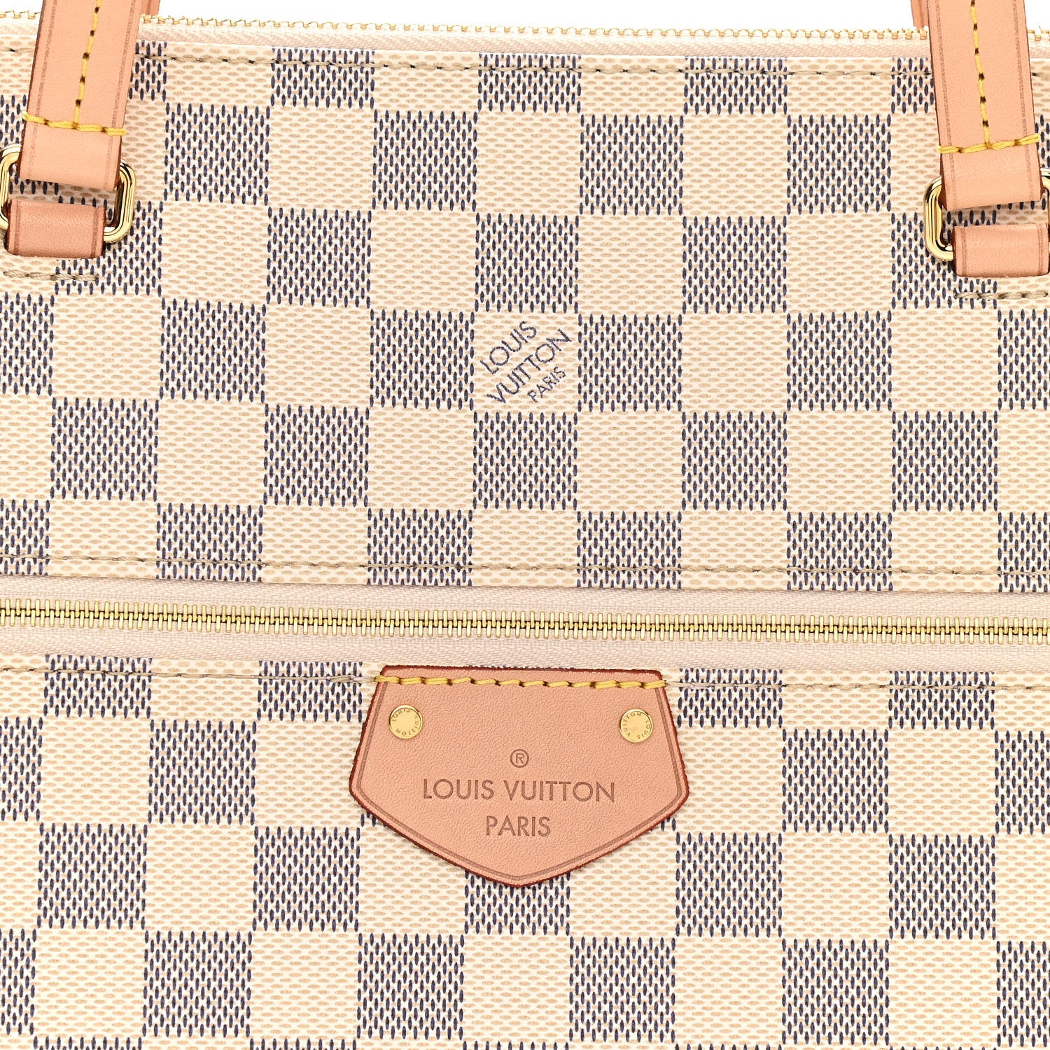 Louis Vuitton Damier Azur Iena MM 8 of 10