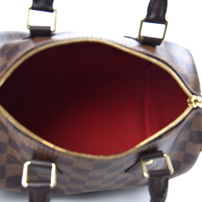 Louis Vuitton Damier Ebene Speedy Bandouliere 25 6 of 11