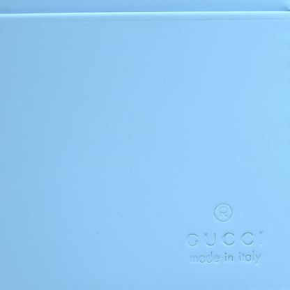 Gucci Rubber Effect GG Embossed Bi-Fold Wallet Bright Splash 6 of 8
