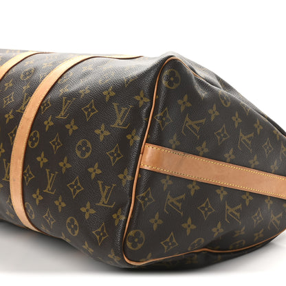 Louis Vuitton Monogram Keepall Bandouliere 45 9 of 9