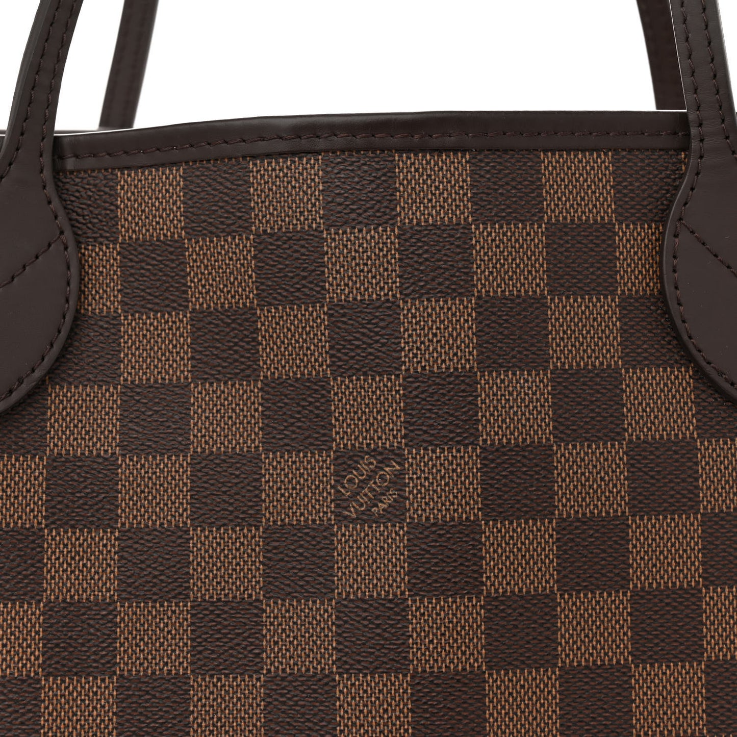 Damier Ebene Neo Neverfull MM Rose Ballerine