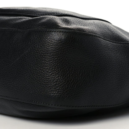 Prada Vitello Daino Medium Pocket Hobo Bag Black 19 of 21
