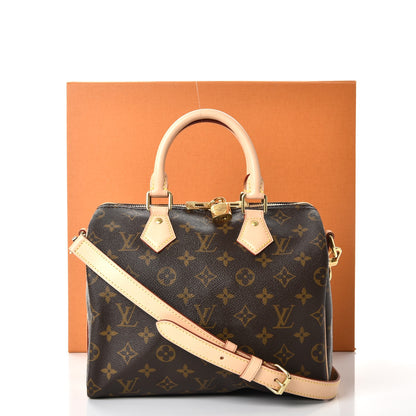 Louis Vuitton Monogram Speedy Bandouliere 25 10 of 10
