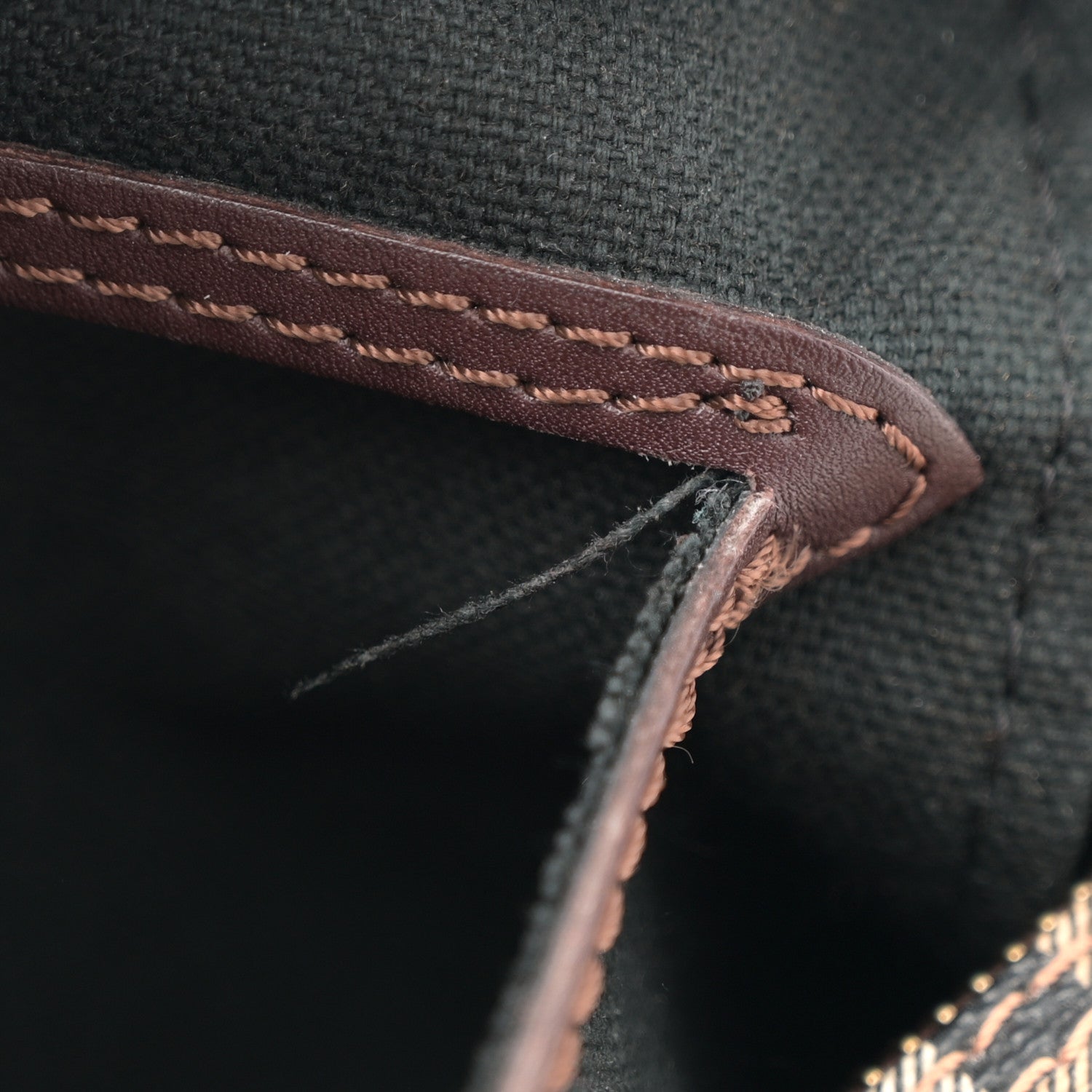 Burberry Haymarket Check Studded Bowler Brown 11 of 11