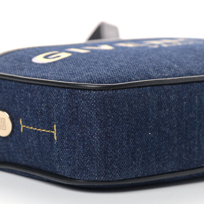 Givenchy Denim Logo Bond Camera Bag Blue 7 of 8