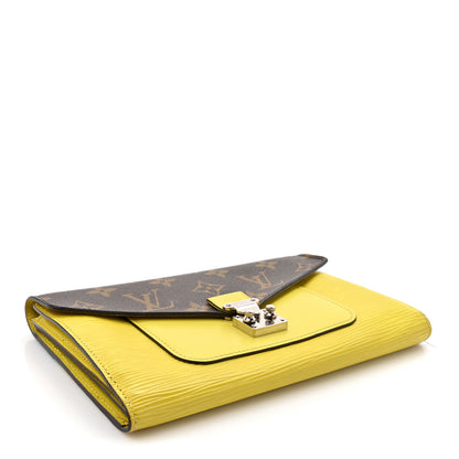 Louis Vuitton Epi Monogram Marie Rose Wallet Pistache 4 of 12