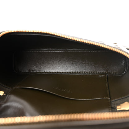 Bottega Veneta Calfskin Intrecciato Bang Bang Vanity Case Kaki 5 of 9