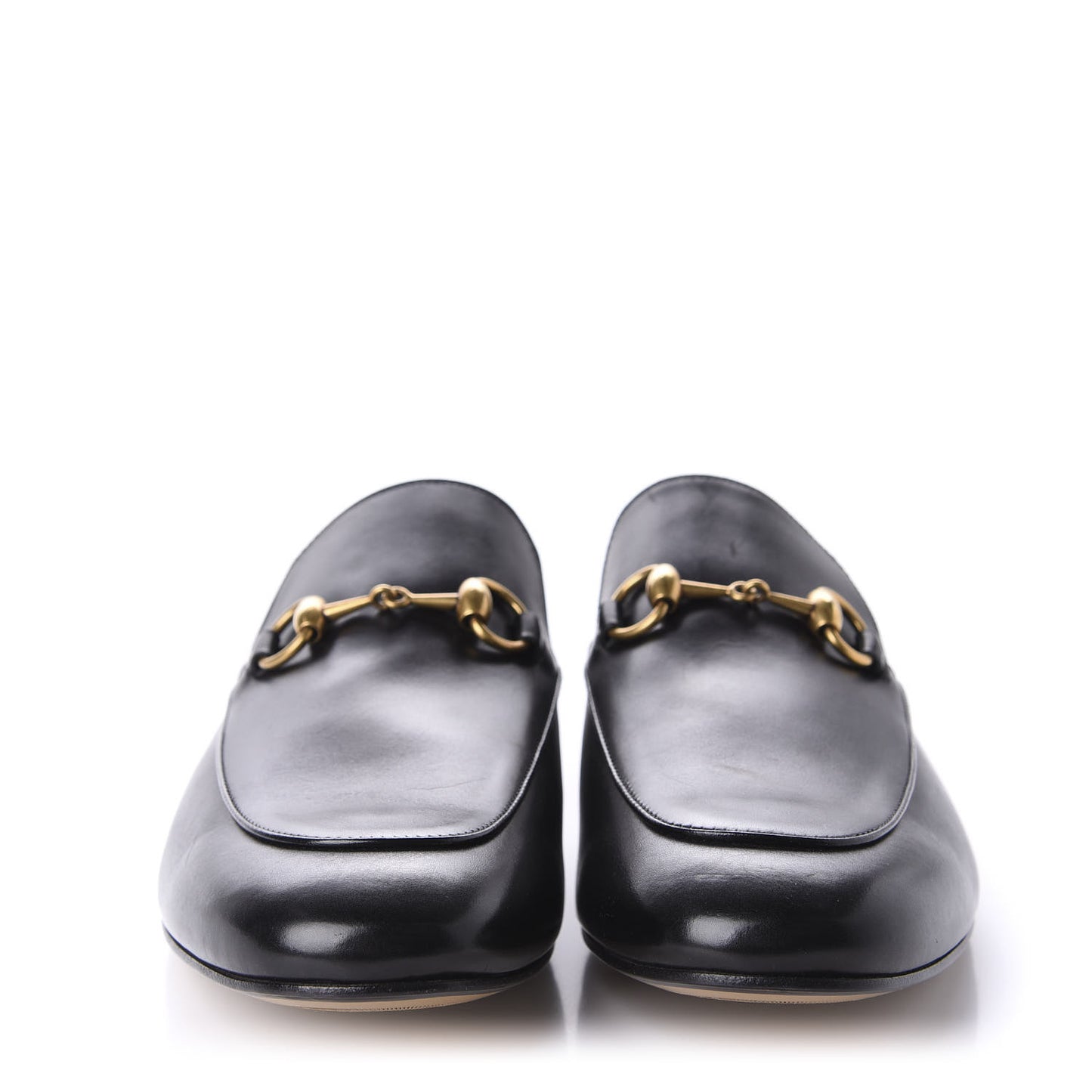 Calfskin Mens Princetown Slippers 9 Black
