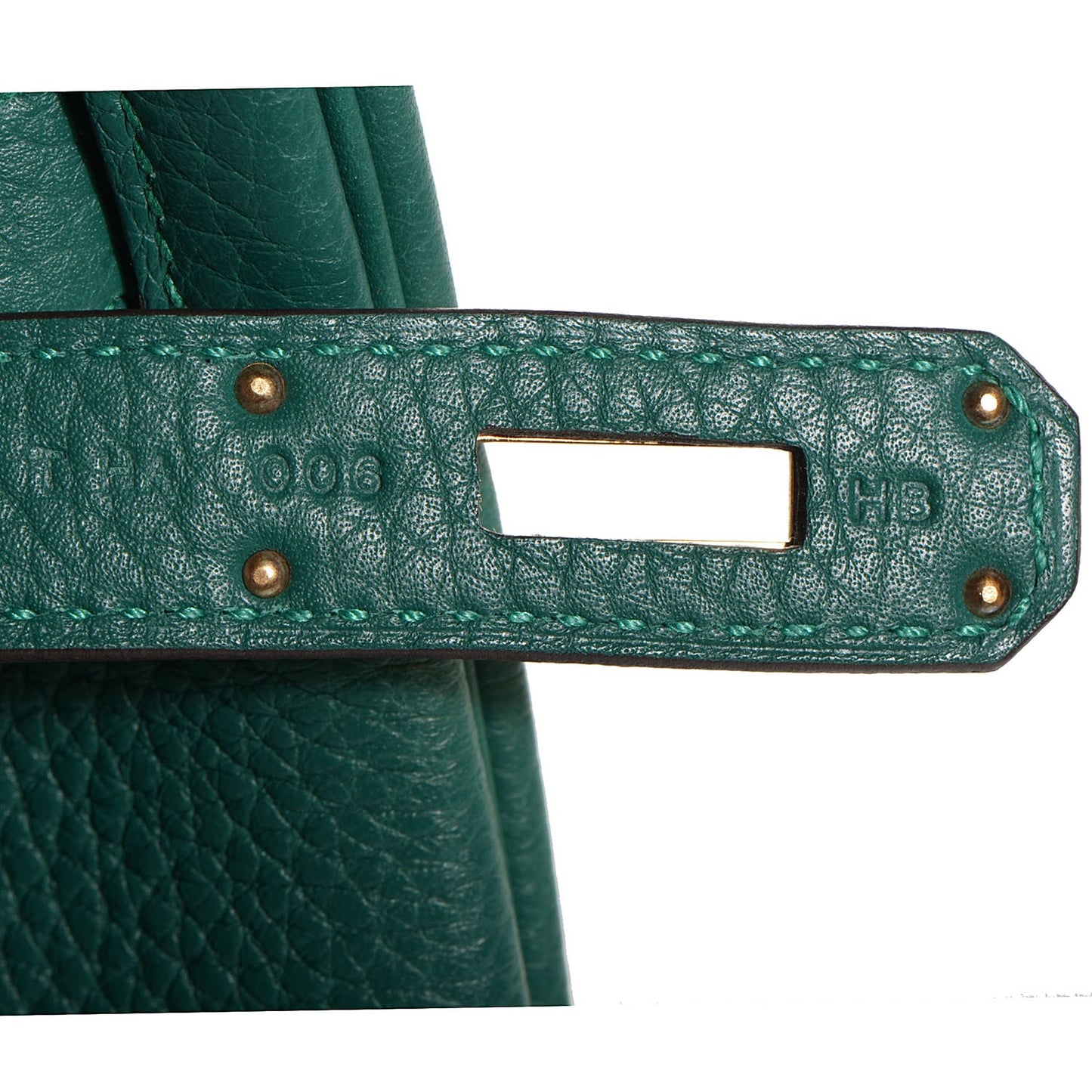 Taurillon Clemence Birkin 30 Malachite