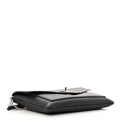 Louis Vuitton Soft Calfskin My Lockme Pochette Black 4 of 11