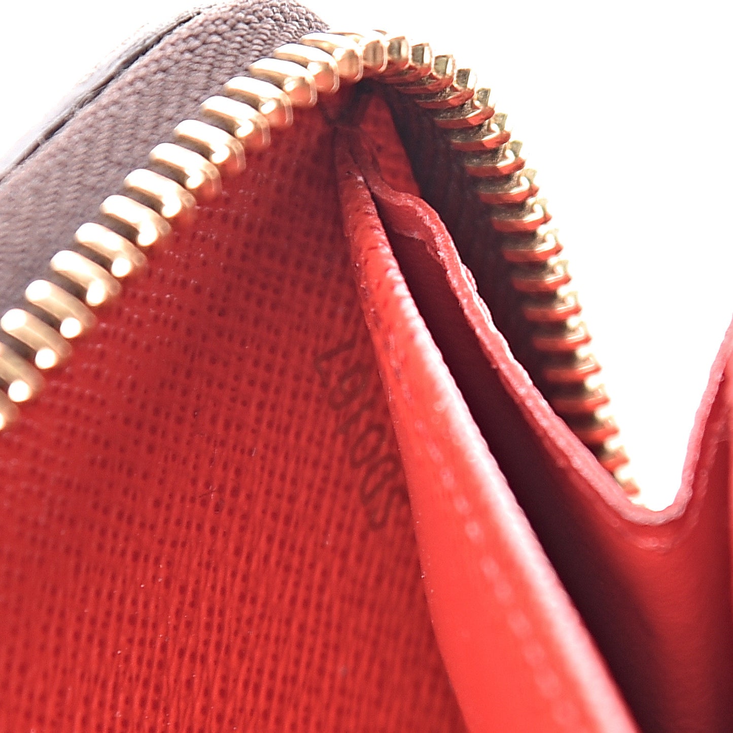 Monogram Zippy Wallet Coquelicot