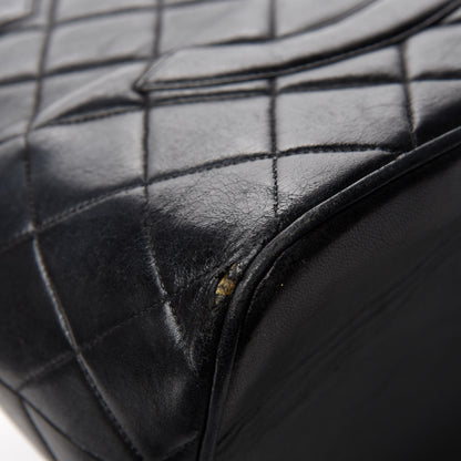Chanel Lambskin Quilted Medallion Tote Black 8 of 17