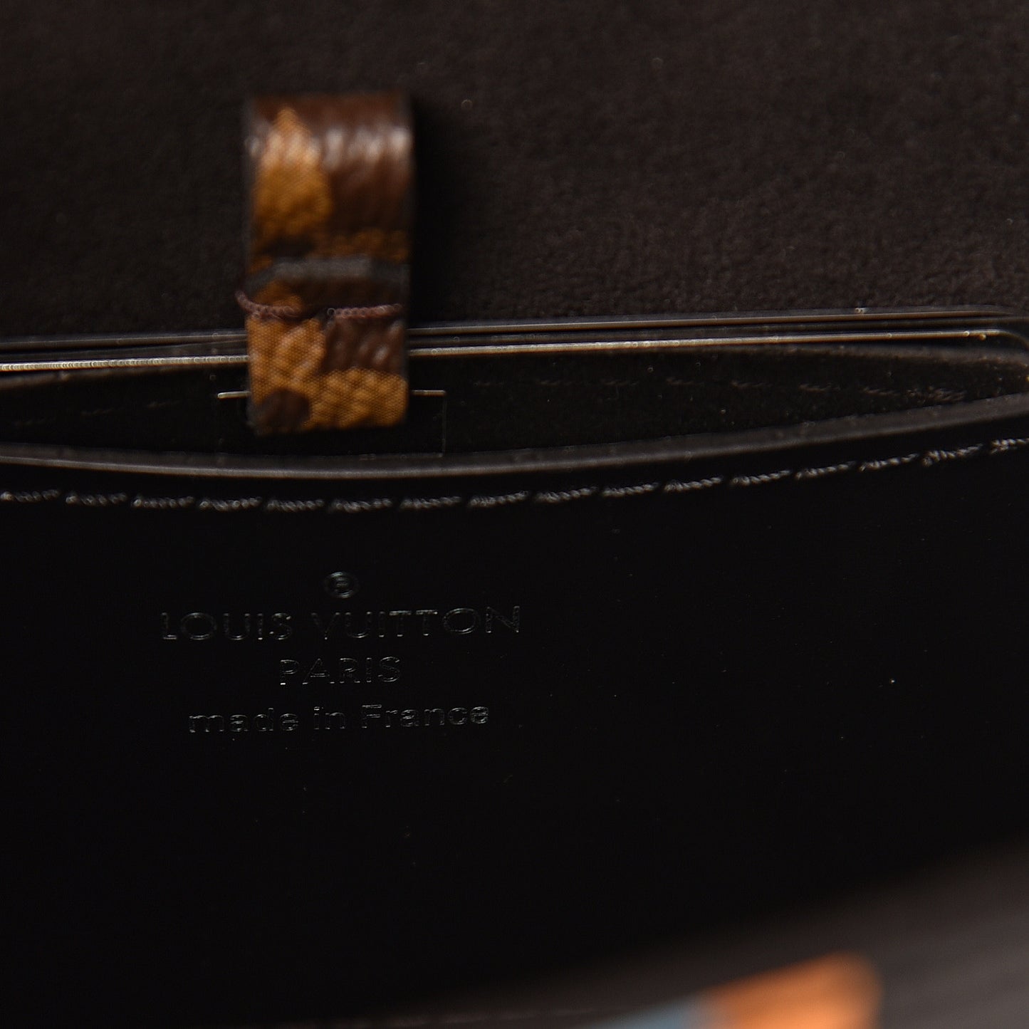 Calfskin Monogram Twist Shoulder Bag MM Blue