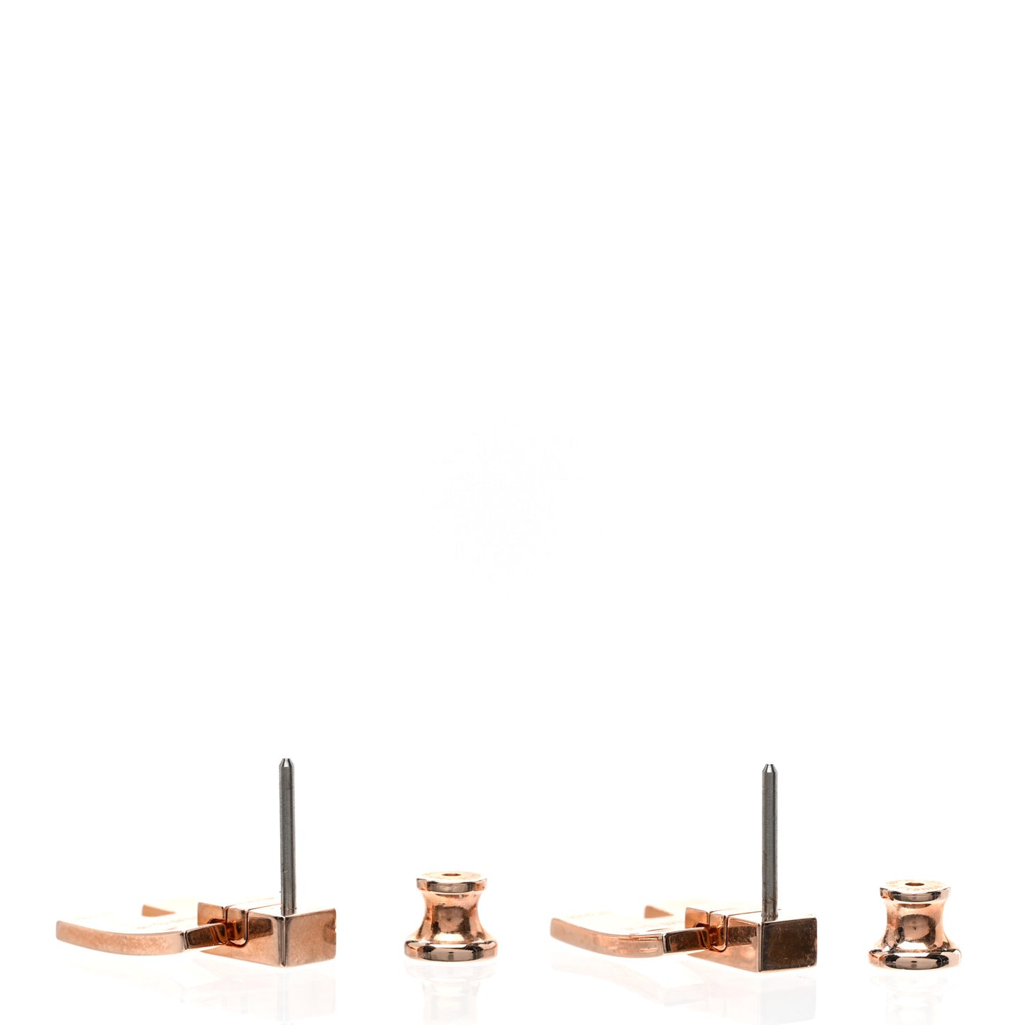 Rose Gold Lacquer Eileen Earrings Etoupe