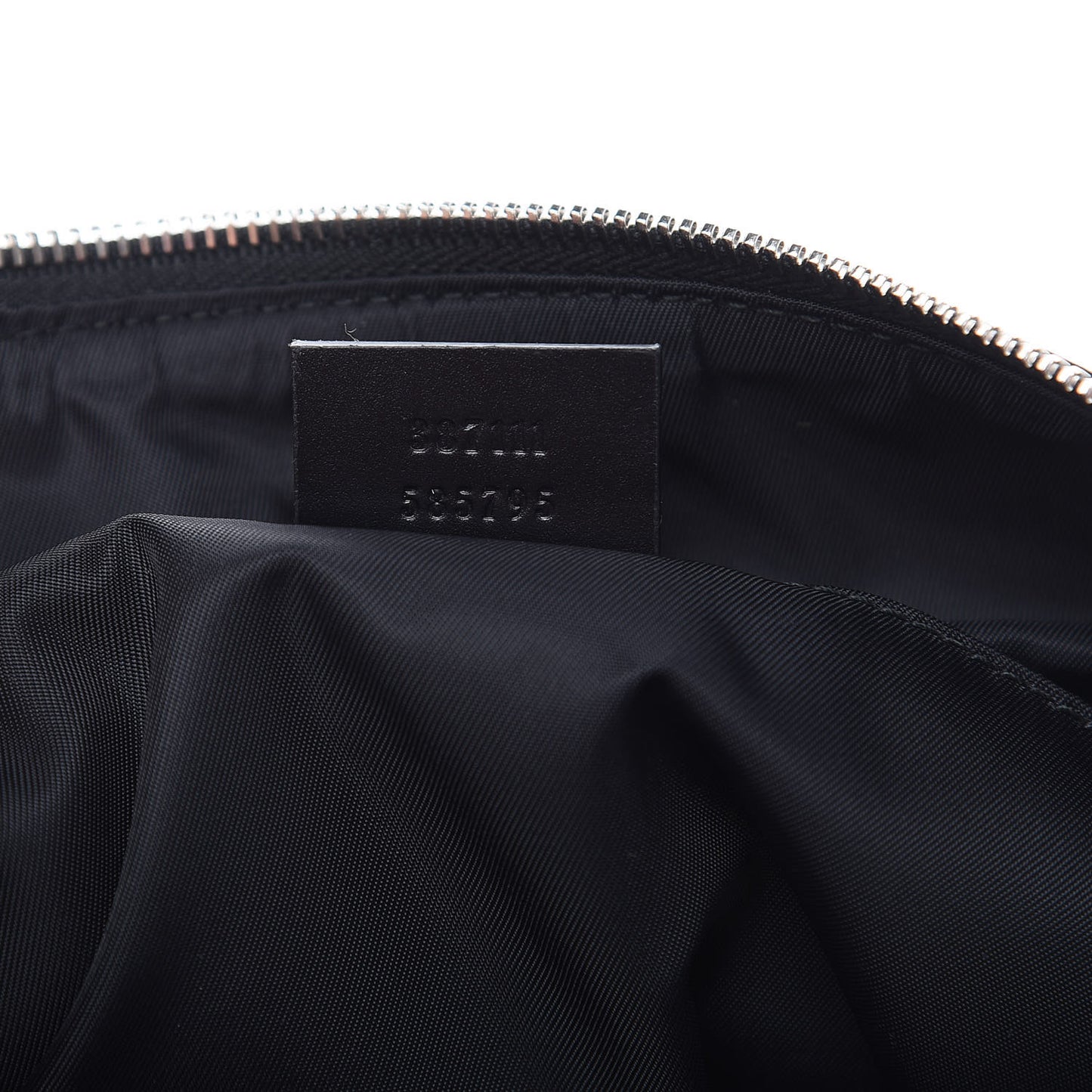 GG Supreme Monogram Web Messenger Bag Black