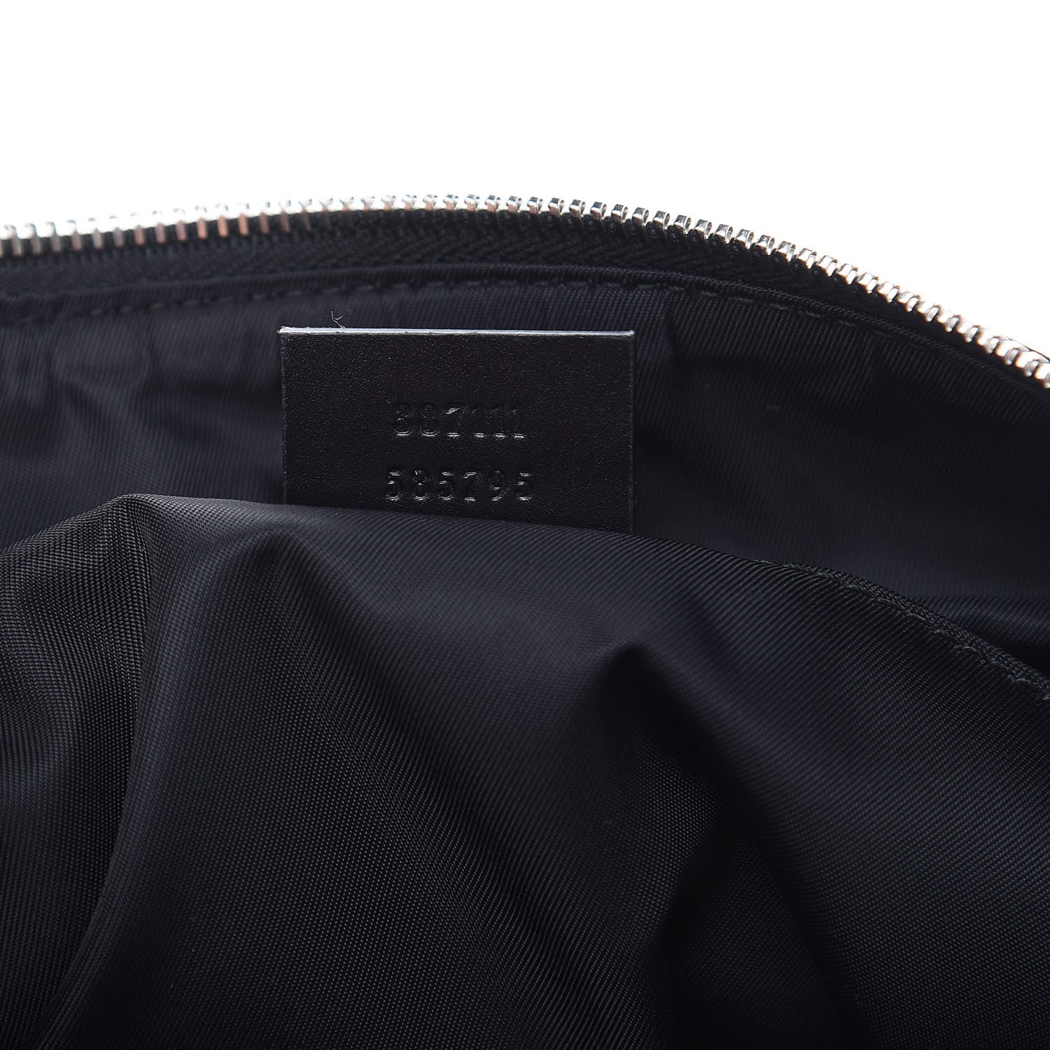 Gucci GG Supreme Monogram Web Messenger Bag Black 9 of 10