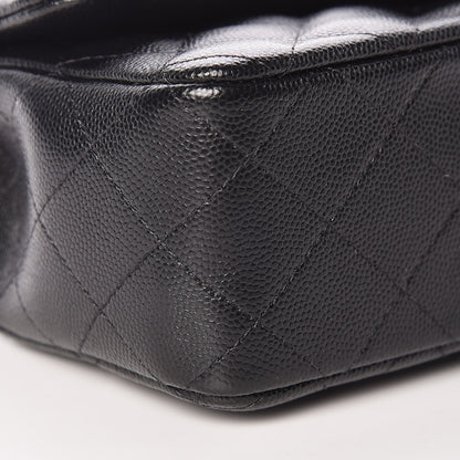 Chanel Caviar Quilted Mini Rectangular Flap Black 8 of 10
