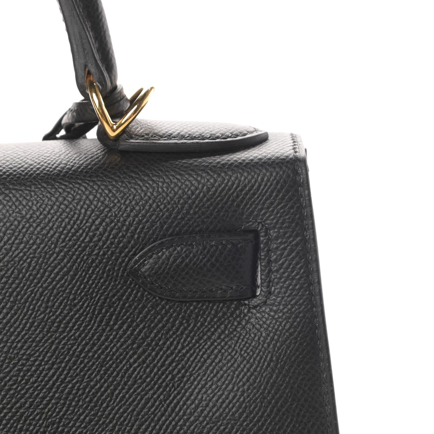 Hermes Epsom Kelly Sellier 28 Black 13 of 40