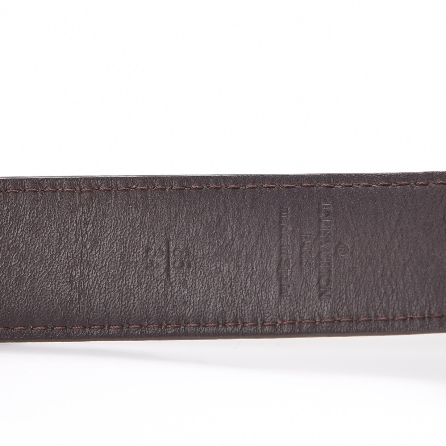 Monogram LV Cut Reversible Belt 85 34