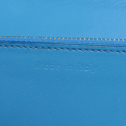 Celine Smooth Calfskin Medium Classic Box Flap Bag Light Blue 6 of 8