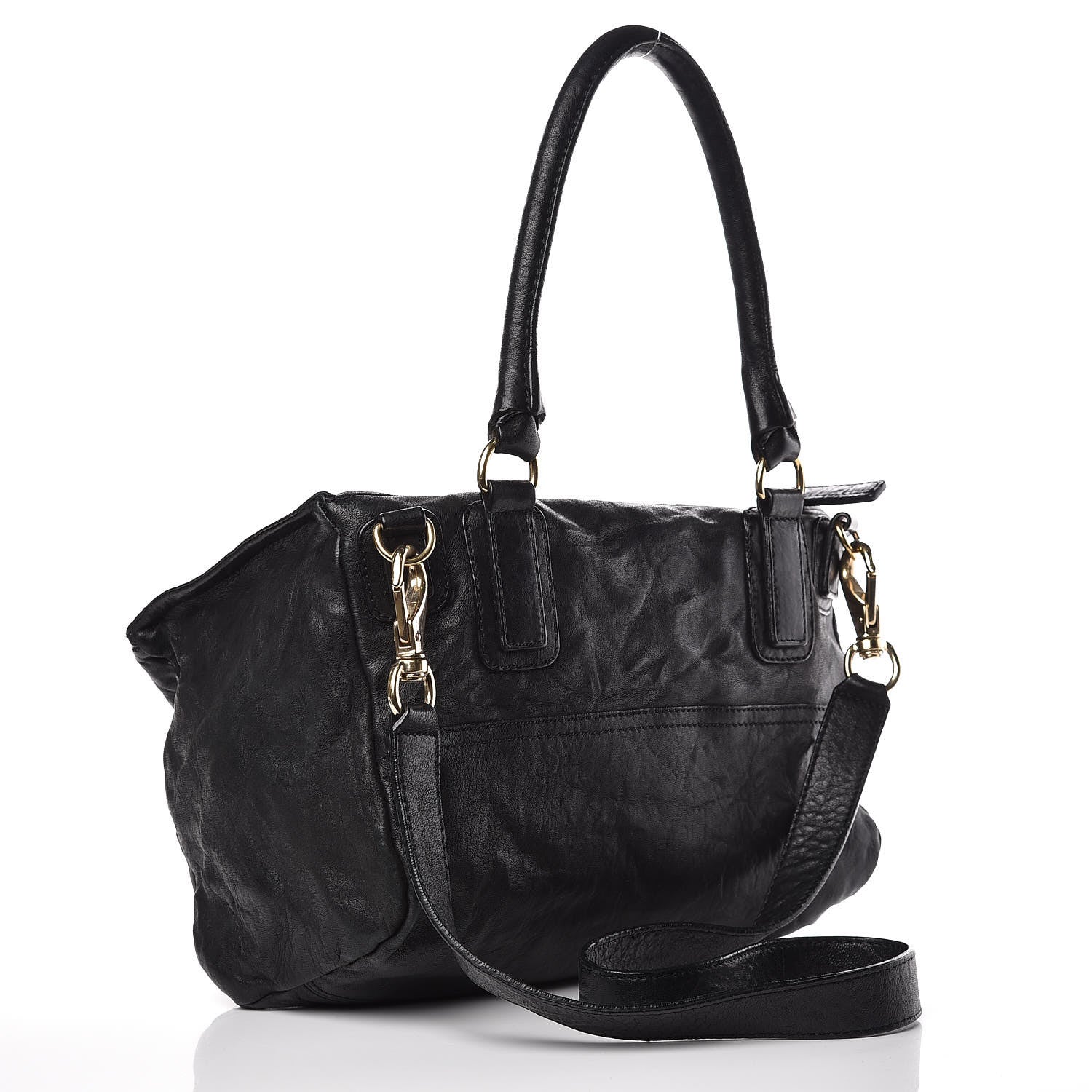 Givenchy Tumbled Sheepskin Medium Pandora Black 3 of 15